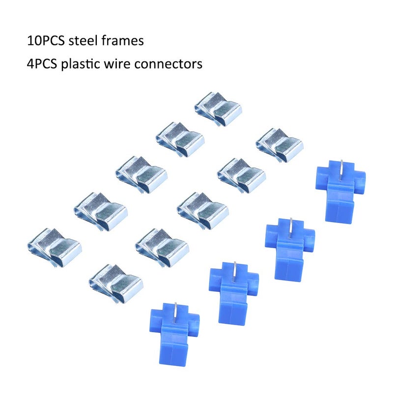 CZC AUTO Trailer Wiring Harness Kit 4-Way Wishbone Style Y Style 18AWG Pure Copper Core Color Coded Wire with Standard 4-pin Flat Plug Connector, 4' Female and 25' Male for 12V Trailer Boat - Image 5